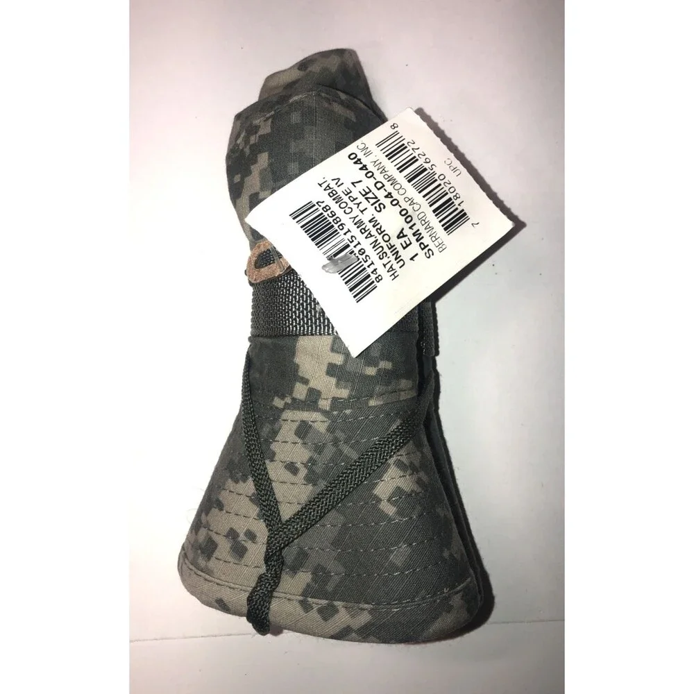 US Army Hat Sun Army Combat Type IV Size 7 NEW Boonie Bucket Hat